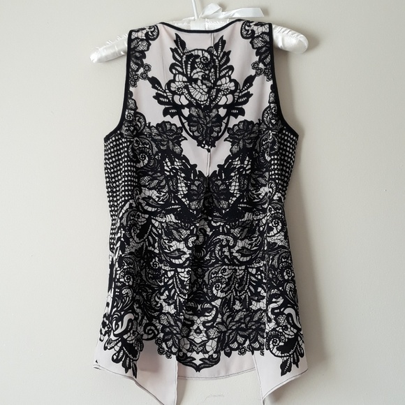 Express Tops - Express Split Back Tank Size XS